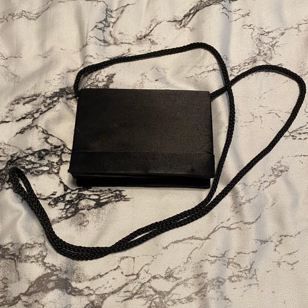 Black minimalist Mini Purse clutch